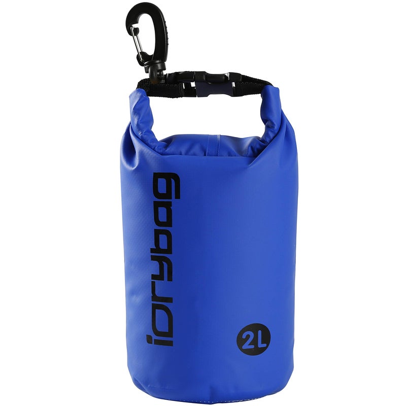 IDRYBAG Dry Bag for Kayaking Waterproof 2L/5L/10L/15L/20L, Small Dry Sack Waterproof Bag for Boating - Image 1